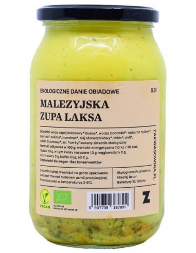 ZUPA MALEZYJSKA LAKSA BIO 900 ml -...