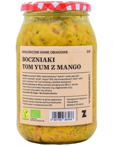 GULASZ TOM-YUM Z BOCZNIAKAMI I MANGO...