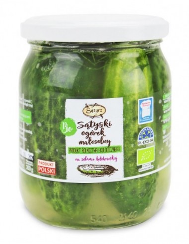 OGÓRKI SĄTYSKIE MAŁOSOLNE BIO 400 g...
