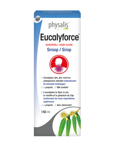 EUCALYFORCE SYROP BIO 150 ml - PHYSALIS
