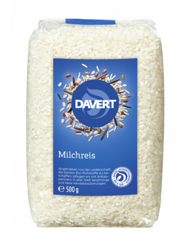 RYŻ BIAŁY OKRĄGŁY (MLECZNY) BIO 500 g...