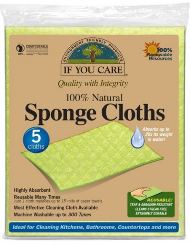 ŚCIERECZKI GĄBCZASTE WIELORAZOWE...