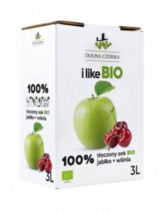 SOK JABŁKOWO - WIŚNIOWY NFC...