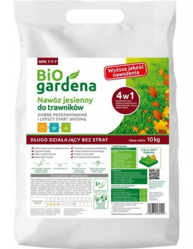 NAWÓZ DO TRAWNIKÓW JESIENNY ECO 10 kg...
