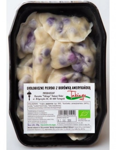 PIEROGI Z BORÓWKĄ AMERYKAŃSKĄ BIO 400...