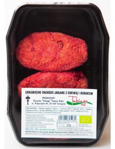 RACUSZKI JAGLANE Z CUKINIĄ I BURAKIEM...