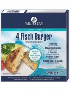 BURGERY RYBNE MROŻONE 250 g...