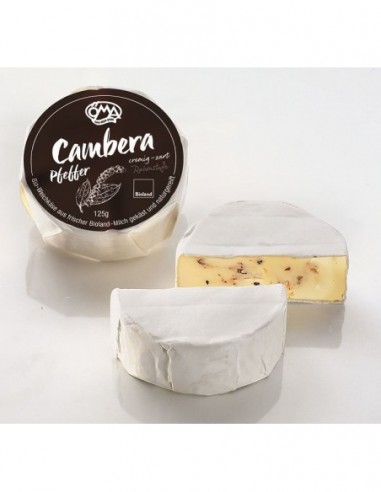 SER CAMEMBERT Z PIEPRZEM BIO 125 g - OMA