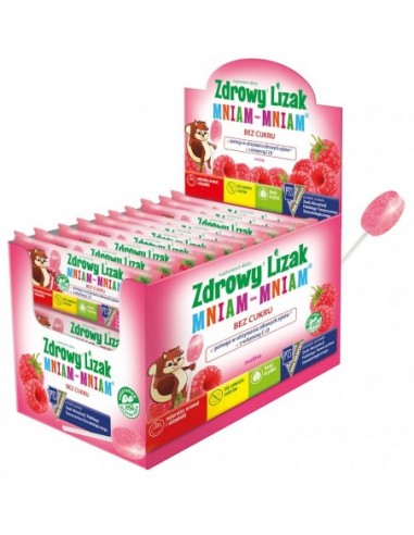 LIZAK O SMAKU MALINOWYM MNIAM-MNIAM...