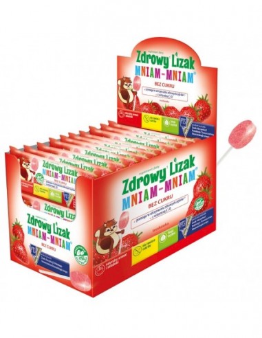 LIZAK O SMAKU TRUSKAWKOWYM...