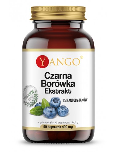Czarna borówka - ekstrakt 25%...