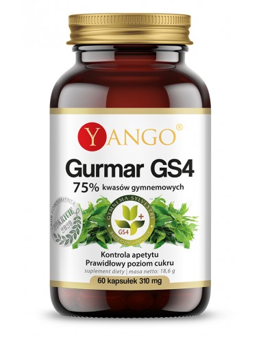 Gurmar GS4® - 75% kwasów gymnemowych...