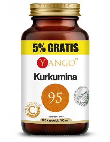 Kurkumina 95™ - ekstrakt z piperyną -...