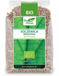 SOCZEWICA BRĄZOWA BIO 400 g...