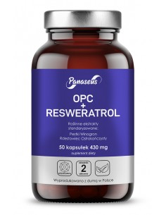 OPC + Resveratrol - 50 kaps.