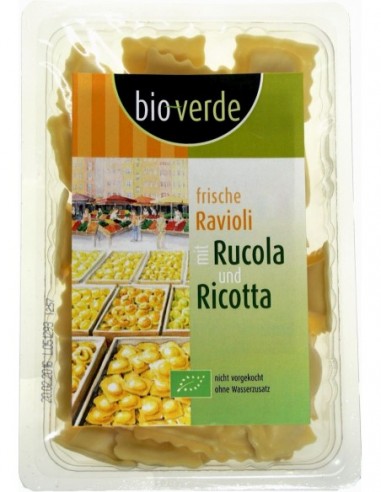 RAVIOLI ŚWIEŻE Z RUKOLĄ I RICOTTĄ BIO...