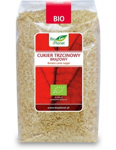 CUKIER TRZCINOWY BRĄZOWY DEMERARA BIO...