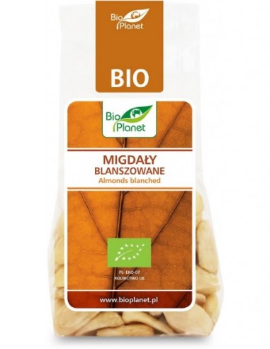 MIGDAŁY BLANSZOWANE BIO 100 g - BIO...