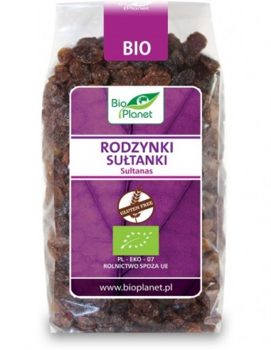 RODZYNKI SUŁTANKI BEZGLUTENOWE BIO...