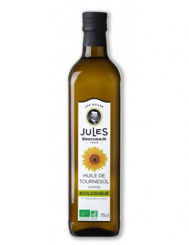 OLEJ SŁONECZNIKOWY BIO 750 ml - JULES...
