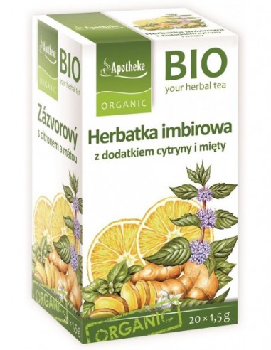 HERBATKA IMBIROWA (CYTRYNA I MIĘTA)...