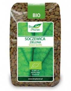 SOCZEWICA ZIELONA BIO 400 g...