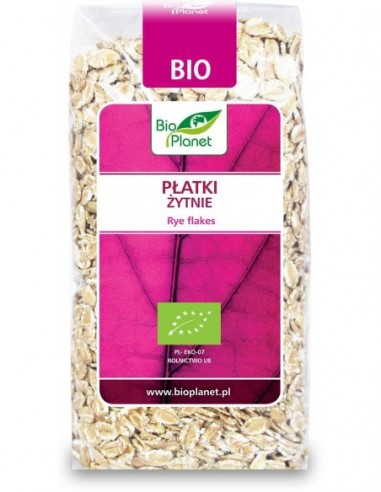 PŁATKI ŻYTNIE BIO 300 g - BIO PLANET