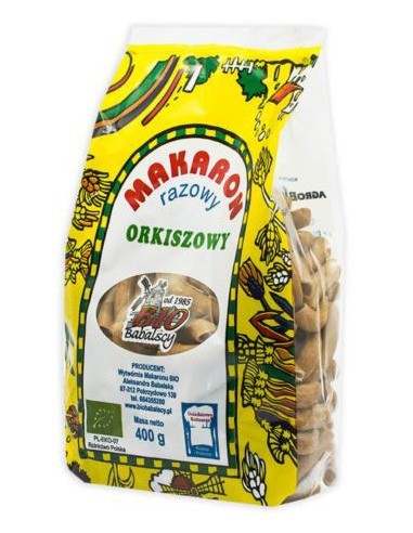 MAKARON (ORKISZOWY RAZOWY) RURKA BIO...