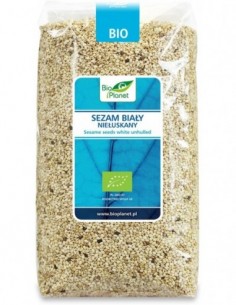 SEZAM BIAŁY NIEŁUSKANY BIO...