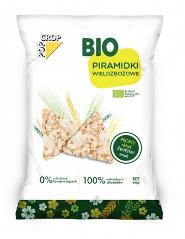 CHRUPKI PIRAMIDKI WIELOZBOŻOWE BIO 80...