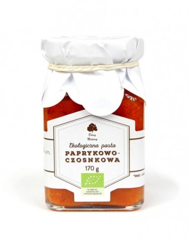 PASTA PAPRYKOWO - CZOSNKOWA BIO 170 g...