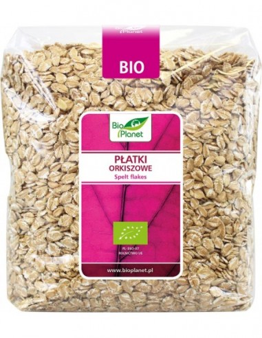 PŁATKI ORKISZOWE BIO 1 kg - BIO PLANET